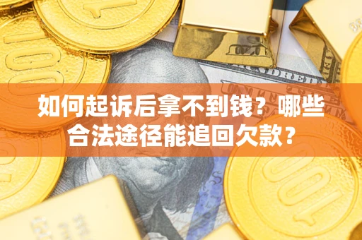 武汉如何起诉后拿不到钱？哪些合法途径能追回欠款？