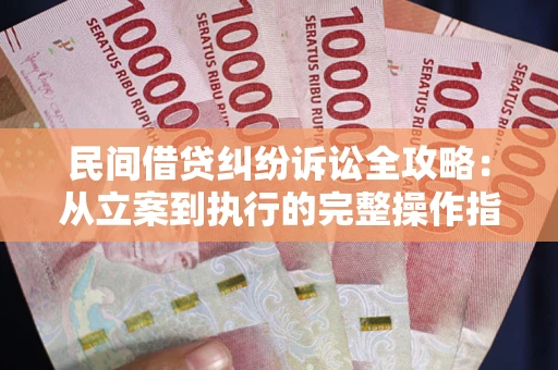 武汉民间借贷纠纷诉讼全攻略：从立案到执行的完整操作指南