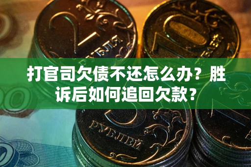 武汉打官司欠债不还怎么办？胜诉后如何追回欠款？