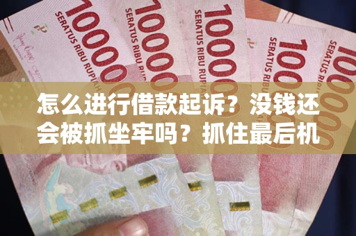 武汉怎么进行借款起诉？没钱还会被抓坐牢吗？抓住最后机会！