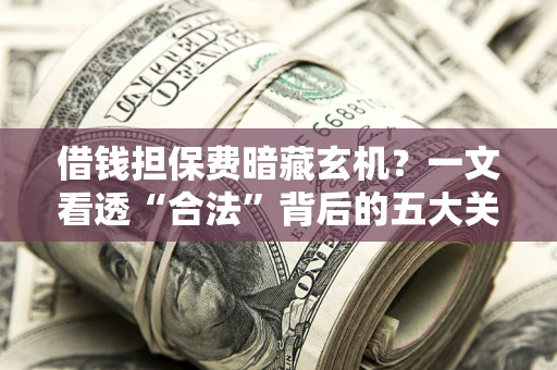 武汉借钱担保费暗藏玄机？一文看透“合法”背后的五大关键陷阱