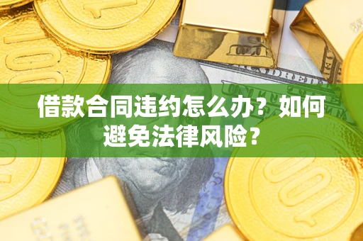 武汉借款合同违约怎么办？如何避免法律风险？