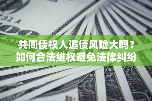 武汉共同债权人追债风险大吗?如何合法维权避免法律纠纷? 武汉共同债权人追债风险大吗?如何合法维权避免法律纠纷?