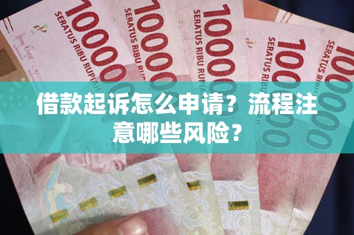 武汉借款起诉怎么申请？流程注意哪些风险？